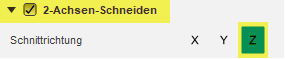 2-Achsen-Schneiden