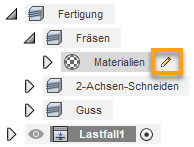 Loader - Materialien
