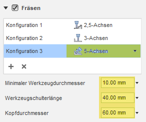 5-Achsen-Fräsen