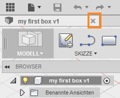 Symbol Konstruktion schließen