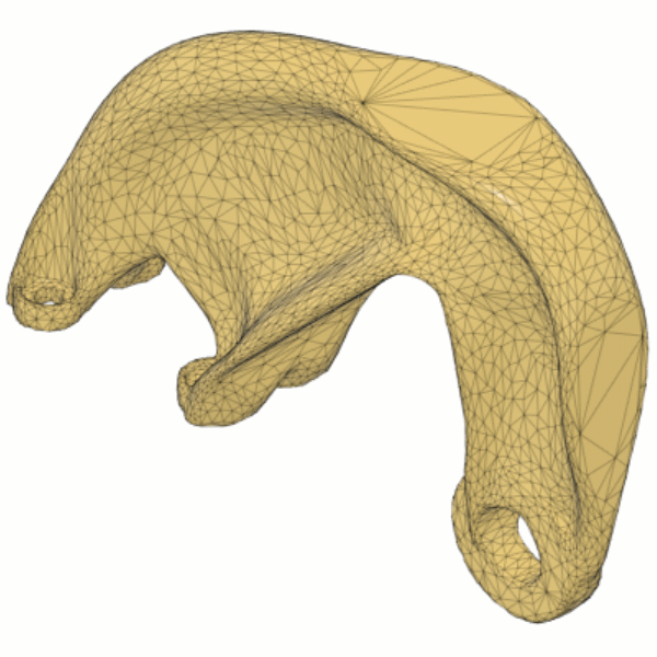 Netz konvertieren - organisch - Basiselement-Animation