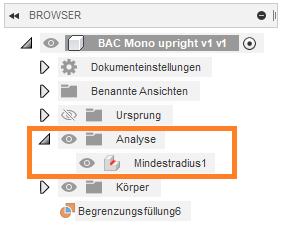 Minimalradius-Browser