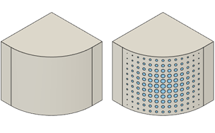 Beispiel für geometrische Anordnung