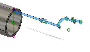Drehen des Profils ausgewählt