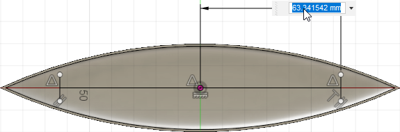 Bereich oberhalb des Kanus