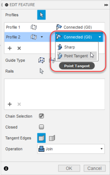 Dialogfeld Element bearbeiten