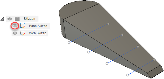 Basisskizze ausgeblendet