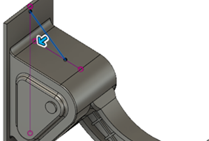 Gaspedal - Rippen-Skizze auswählen