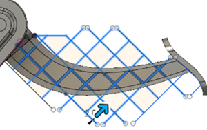 Gaspedal - Steg - Kurven auswählen