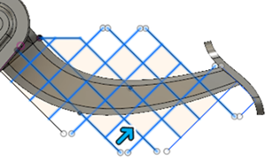 Gaspedal - Steg - Kurven auswählen