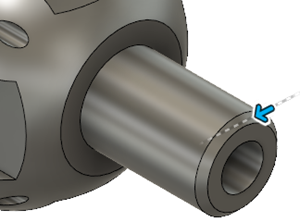 Halterung - Fasenelement