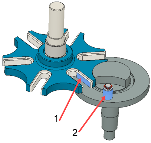 Stift und Nut auswählen