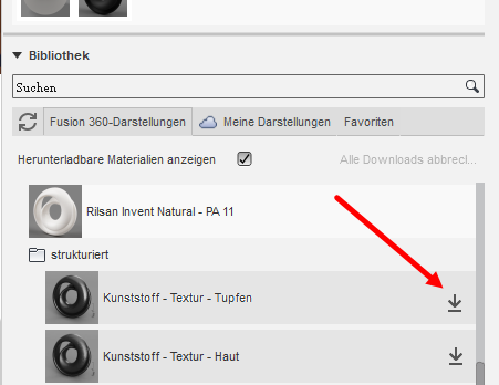 Material Tupfen herunterladen