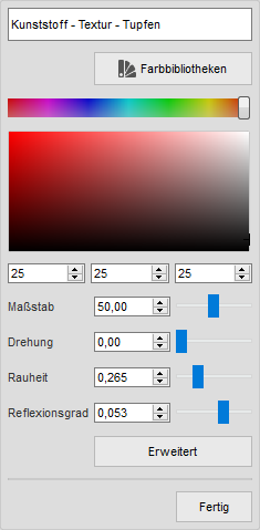 Material-Editor - Rot