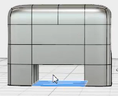 Übriggebliebene Flächen auswählen und löschen