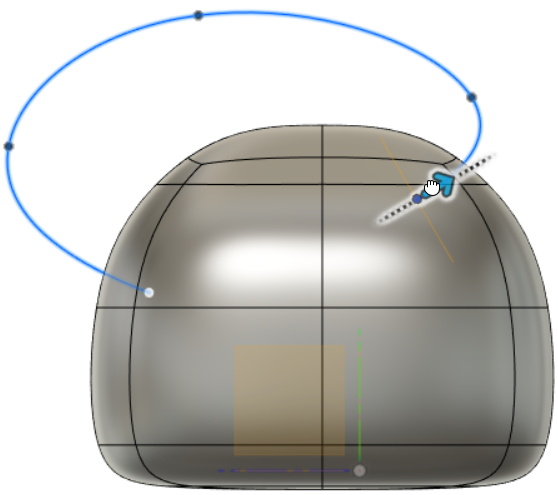 Spline ziehen