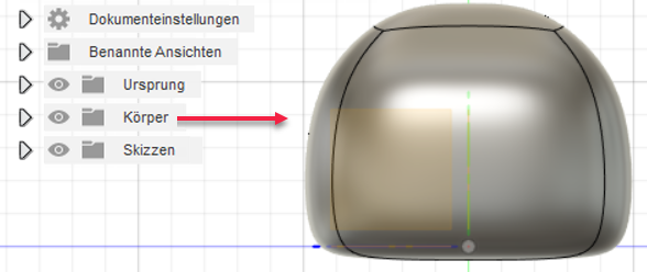 Körper anzeigen