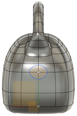 Bemaßte Ellipse