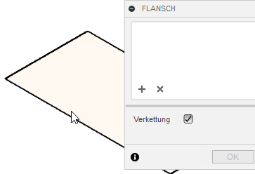 Flanschskizzenauswahl