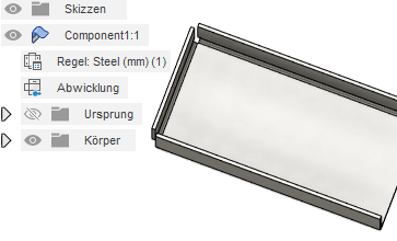 Knoten Abwicklung