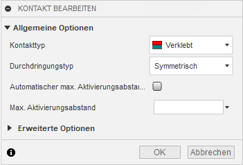 Browser - Kontakte bearbeiten