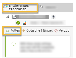 Erläuternde Ergebnisse
