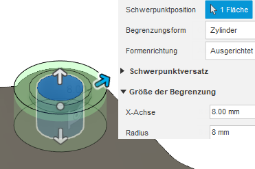 Große Bohrung, Beibehalten