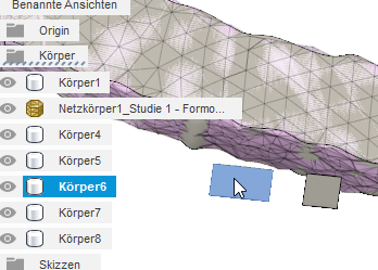 Körper löschen
