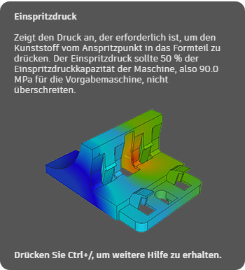 Einspritzdruck - QuickInfo