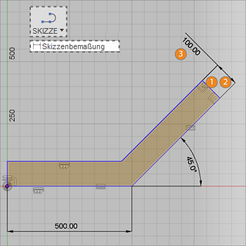 Ausgerichtete Bemaßung erstellen