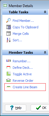 Trägerlinie erstellen
