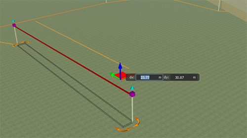 Rohrleitung verschieben