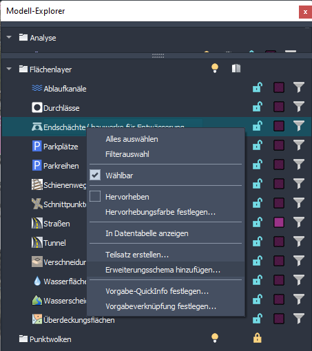 Vorgabe-QuickInfo festlegen