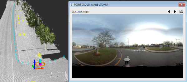Punktwolkenbildsuche