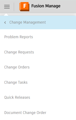 Arbeitsbereiche für die Änderungsverwaltung