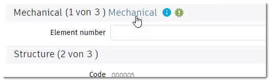 Artikel - Klassifizierung, Stamm