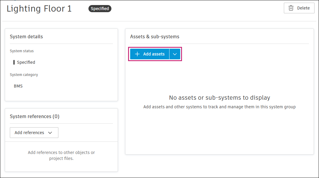 Add system references