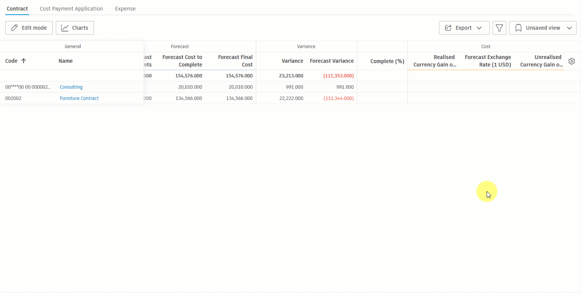 Adding compliance document expiry date column to table view