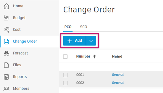 Collaborative access add button
