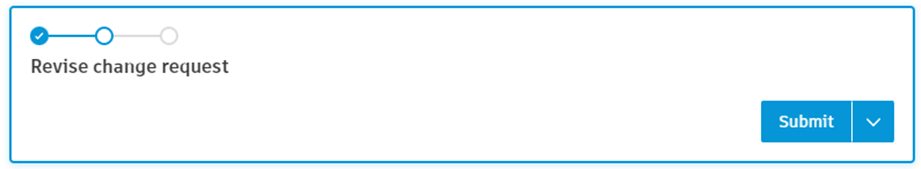 Prepare change request example