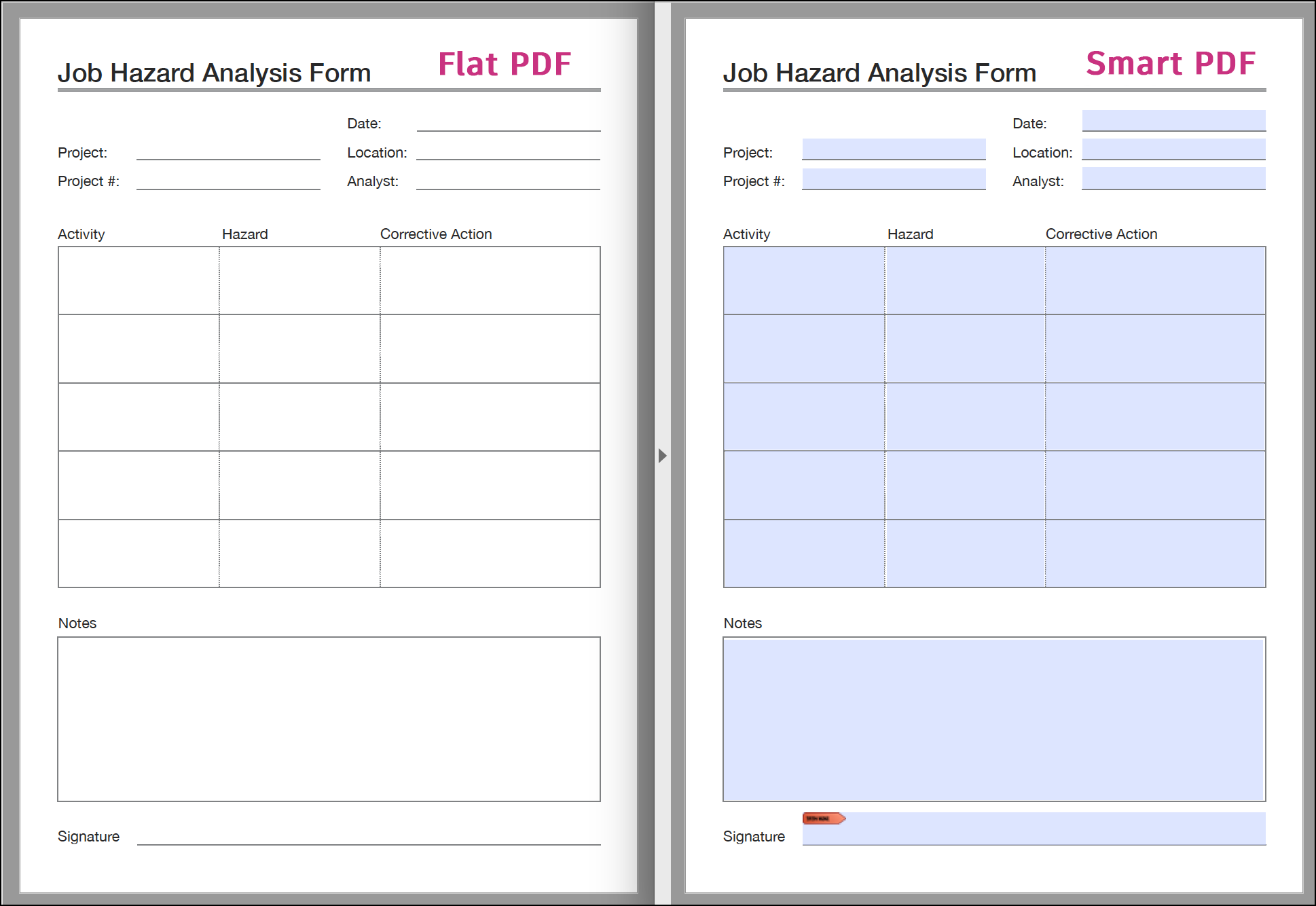 Flat PDF