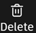 Delete icon