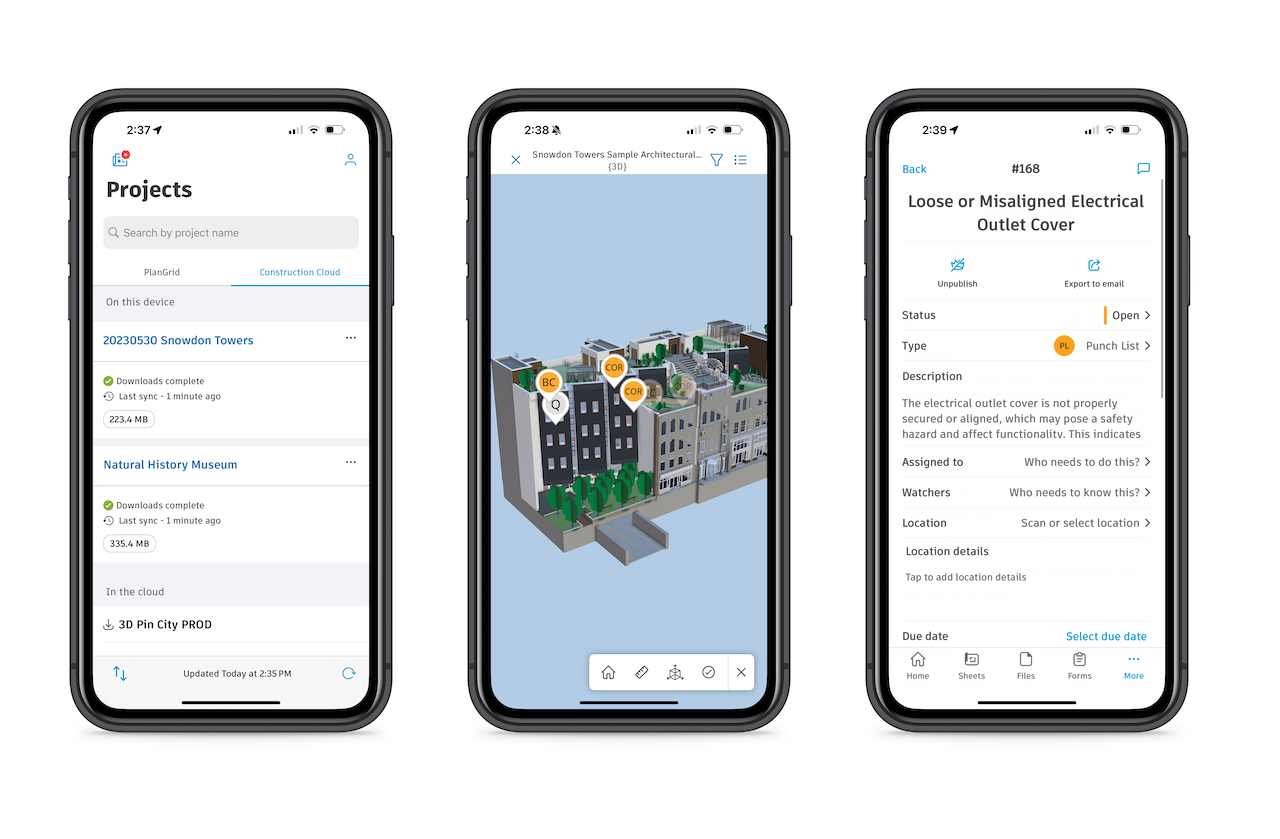 Mobile app highlights