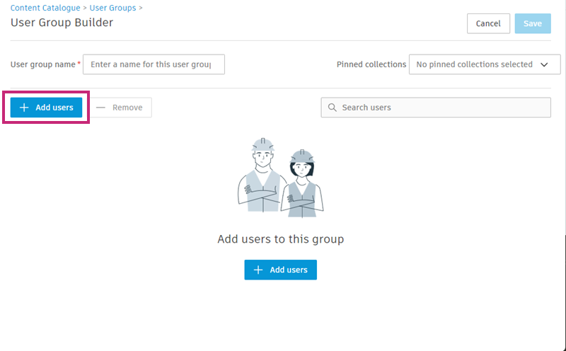 Add users