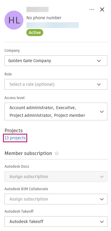 Member Details Access