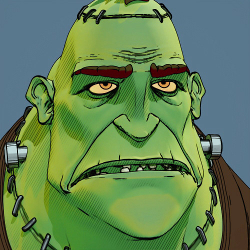 Line shader example frank