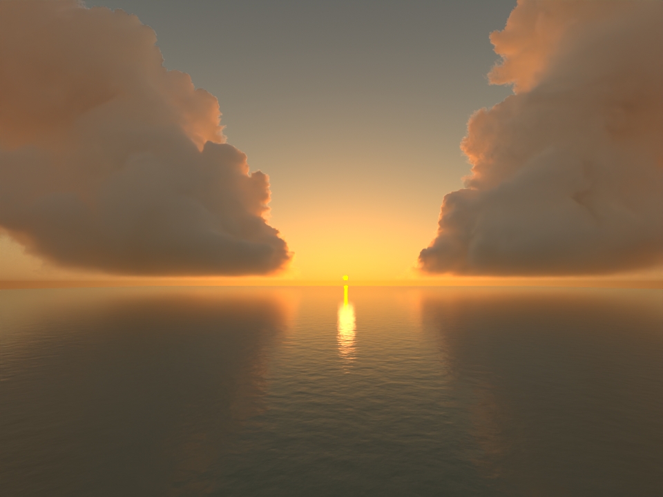 sunset clouds original volume