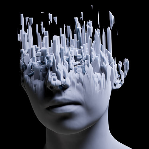 Cell Noise to Volume Displacement Animation