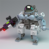 Learning Scene - Blocks robot