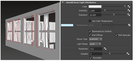 maya arealight 販売済み 照明 建物